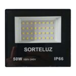 Projetor LED 50W Sorte Luz 6400K Flex Bivolt